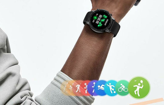 Colmi V23 Pro Smartwatch με Παλμογράφο (Μαύρο)