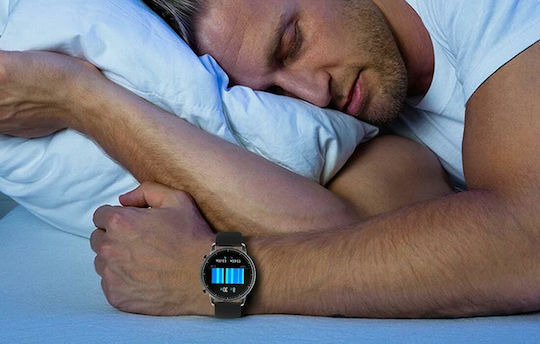 Colmi V23 Pro Smartwatch με Παλμογράφο (Μαύρο)
