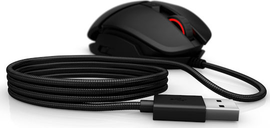 HP Reactor RGB Gaming Ποντίκι 16000 DPI Μαύρο