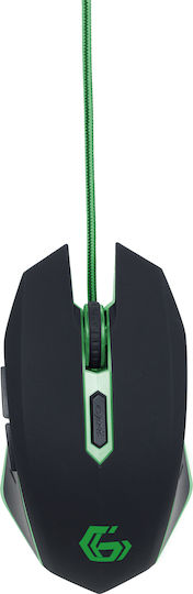 Gembird MUSG-001 RGB Gaming Ποντίκι Μαύρο