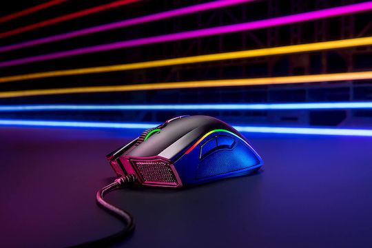 Razer Mamba Elite RGB Gaming Ποντίκι 16000 DPI Μαύρο