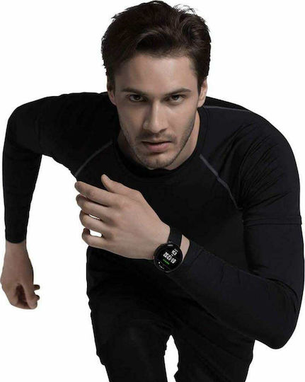 Amazfit Nexo Ceramică 36mm Smartwatch cu eSIM și Pulsometru (Negru)