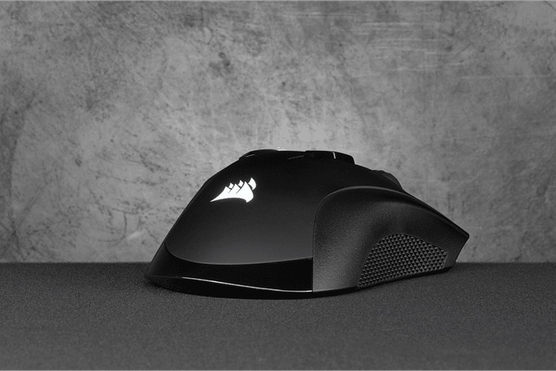 Corsair Ironclaw Wireless RGB FPS and MOBA Gaming Mouse 18,000 DPI  Optical Sensor Sub-1 ms SLIPSTREAM Wireless＿並行輸入 扇風機