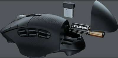 Logitech G604 Lightspeed Безжична Геймърска Мишка 16000 DPI Черен