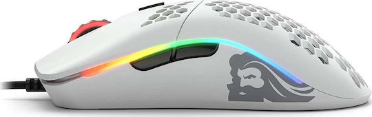 Glorious PC Gaming Race Model O Minus RGB Gaming Mouse 12000 DPI Matte White