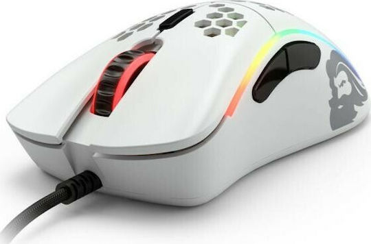 Glorious PC Gaming Race Model D Minus RGB Gaming Mouse 12000 DPI White