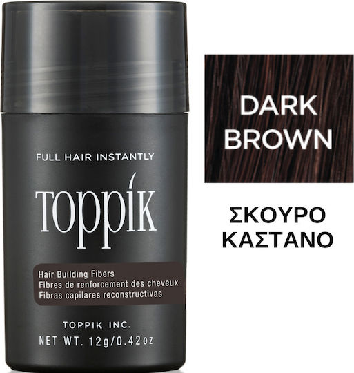 Toppik Hair Thinning Coverage Fibers with Keratin Hair Building Fibers Regular 12g