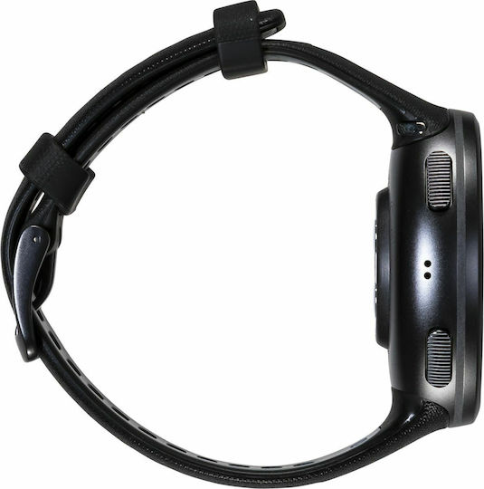 Polar Vantage V2 Aluminium 47mm Αδιάβροχο Smartwatch με Παλμογράφο (Μαύρο)