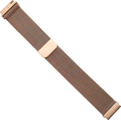 Forever ForeVigo SW-300 42mm Smartwatch με Παλμογράφο (Ροζ Χρυσό)