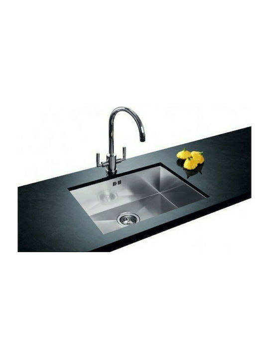Blanco Zerox 550-U 517247 521591 Undermount Sink Inox Satin W59xD44cm Silver
