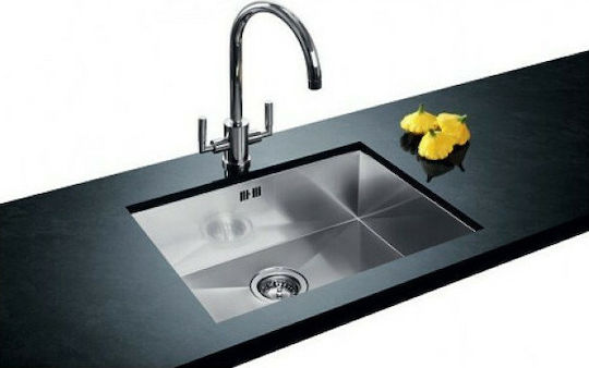 Blanco Zerox 550-U 517247 521591 Поддръжка Мивка Inox Сатен Ш59xД44см Сребрист