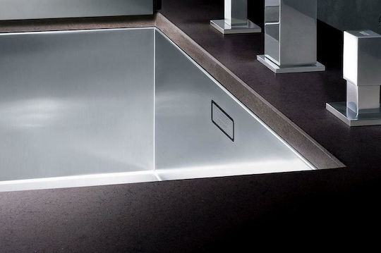 Blanco Zerox 550-U Υποκαθήμενος Inox Σατινέ Μ59xΠ44cm Ασημί Blanco Zerox 550-U Υποκαθήμενος Inox Σατινέ Μ59xΠ44cm Ασημί