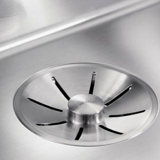 Blanco Zerox 400/400-U 517259 521620 Undermount Sink Inox Satin W86.5xD44cm Silver