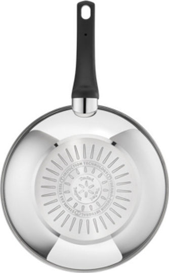 Tefal Emotion Wok made of Stainless Steel with Non-Stick Coating 28cm