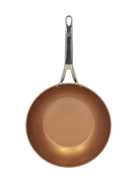 San Ignacio Origen Wok made of Aluminum with Non-Stick Coating 28cm
