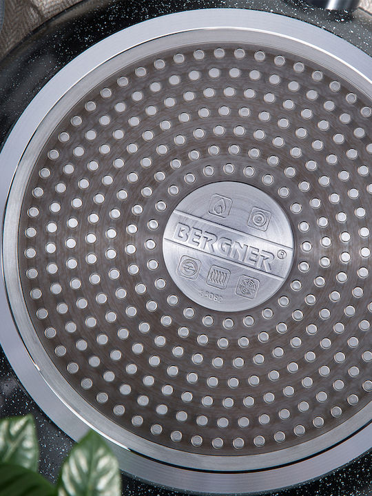 Bergner Orion Wok made of Aluminum with Non-Stick Coating 28cm