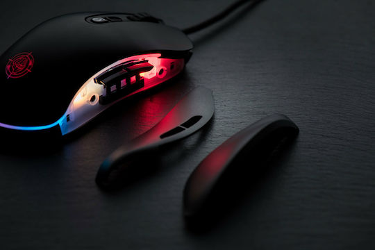 Zeroground Saigo 2.0 RGB Gaming Gaming Maus 7200 DPI Schwarz