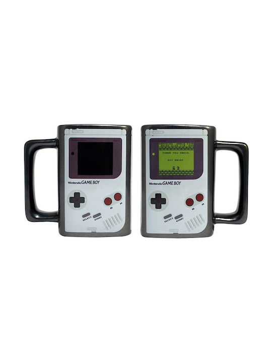 Paladone Nintendo Game Boy Heat Change Κούπα Κεραμική Λευκή 300ml