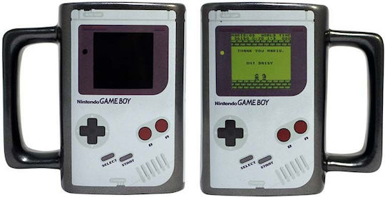 Paladone Nintendo Game Boy Heat Change Ceramic White Mug 300ml