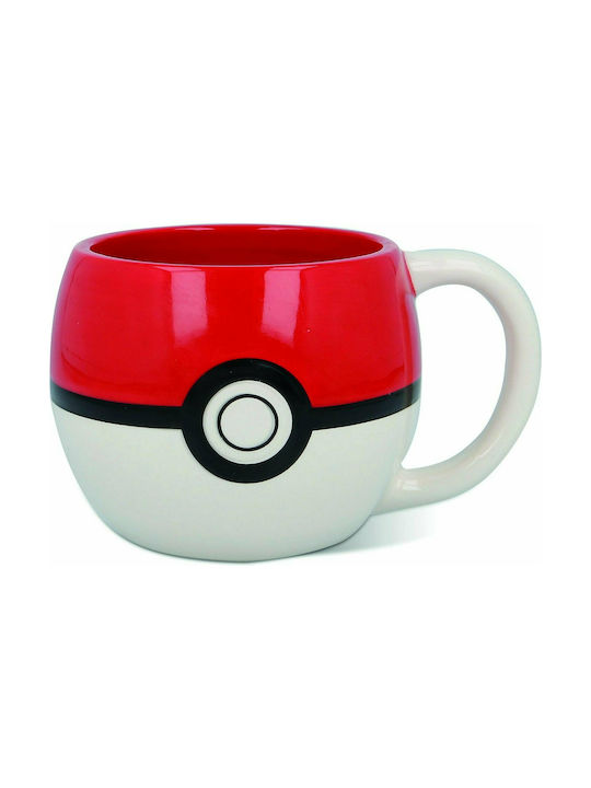 GB eye Pokemon - 3D Pokeball Becher Keramik Rot 300ml