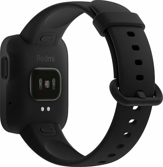 Xiaomi Mi Watch Lite 41mm Αδιάβροχο με Παλμογράφο (Black)