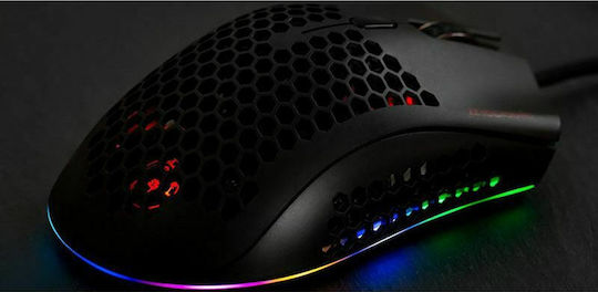 Zeroground MS-4100G Soriin Pro RGB Gaming Ποντίκι 10000 DPI Μαύρο