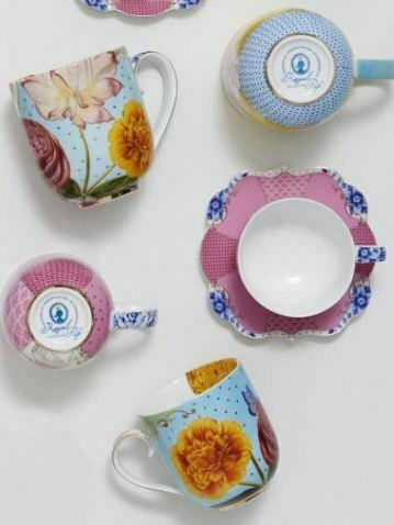PiP Studio Royal Mug from Porcelain Multicolored 260ml