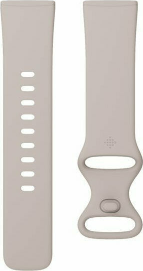 Fitbit Sense Oțel inoxidabil 40mm Rezistent la apă Smartwatch (Alb)
