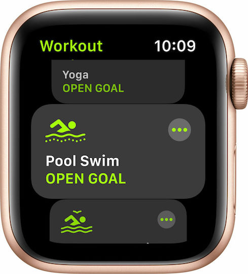 Apple Watch SE Cellular Aluminium 40mm Αδιάβροχο με eSIM και Παλμογράφο (Gold & Plum Sport Loop)