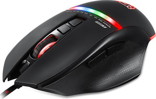 Motospeed V10 RGB Gaming Ποντίκι 4000 DPI Μαύρο
