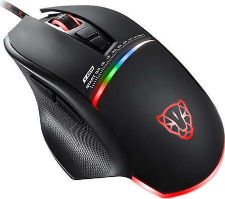 Motospeed V10 RGB Gaming Ποντίκι 4000 DPI Μαύρο