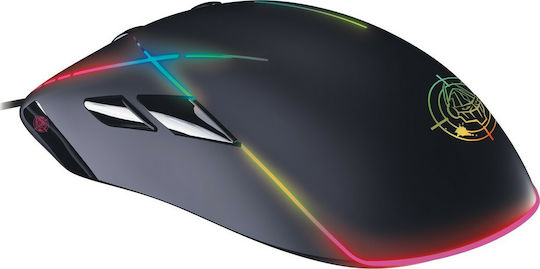 Zeroground KAITO v2.0 RGB Gaming Ποντίκι 6400 DPI Μαύρο