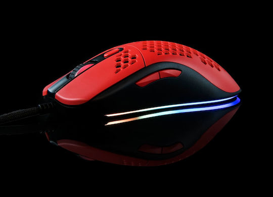 Arozzi Favo RGB Gaming Ποντίκι 16000 DPI Κόκκινο