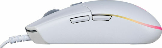 Logitech G203 Lightsync RGB Геймърска Мишка 8000 DPI Бял