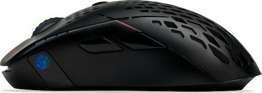 Zeroground MS-4200WG Hasiba v3.0 Ασύρματο RGB Gaming Ποντίκι 10000 DPI Μαύρο