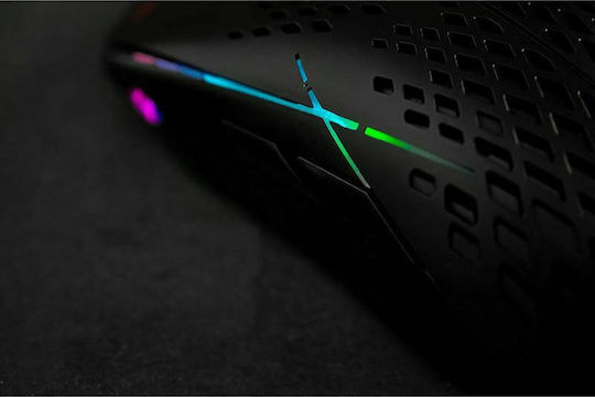 Zeroground MS-4200WG Hasiba v3.0 Ασύρματο RGB Gaming Ποντίκι 10000 DPI Μαύρο
