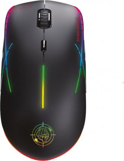 Zeroground MS-4300WG KIMURA v3.0 Ασύρματο RGB Gaming Ποντίκι 10000 DPI Μαύρο