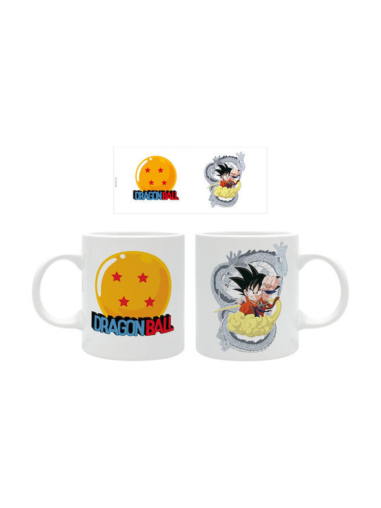 Abysse Dragon Ball Goku & Shenron Κούπα Κεραμική Λευκή 320ml