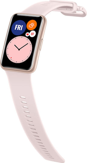Huawei Watch Fit Waterproof with Heart Rate Monitor (Sakura Pink)