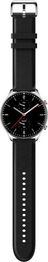 Amazfit GTR 2 Stainless Steel 46mm Waterproof Smartwatch with Heart Rate Monitor (Classic Edition)