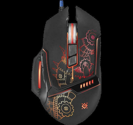 Defender Kill 'em all GM-480L RGB Gaming Ποντίκι 3200 DPI Μαύρο