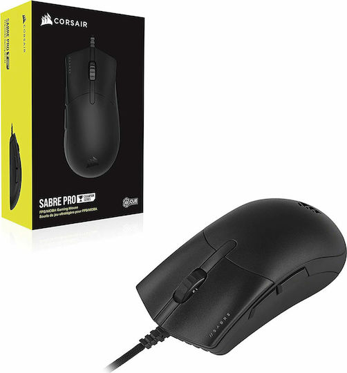 Corsair Sabre Pro Champion Gaming Ποντίκι 18000 DPI Μαύρο