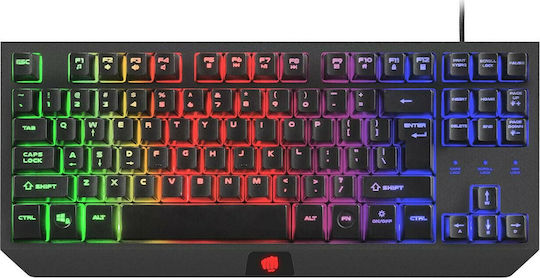 Fury Hurricane Tkl Rainbow Gaming Keyboard with RGB Lighting English US