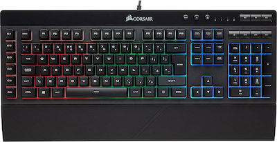 Corsair K55 RGB Gaming Πληκτρολόγιο με RGB φωτισμό (Ελληνικό)