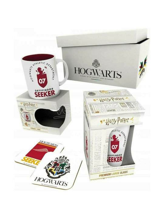 GB eye Quidditch Gift Box Κούπα Κεραμική Λευκή