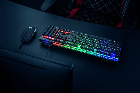 Trust GXT 838 Azor Σετ Gaming Πληκτρολόγιο με RGB φωτισμό & Ποντίκι (Αγγλικό US)