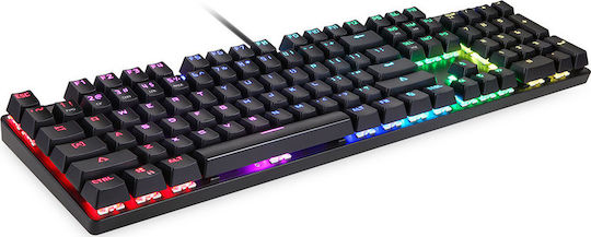 Motospeed CK888 Gaming Mechanical Keyboard Set with Outemu Blue switches and RGB lighting & Mouse (English US) Gray