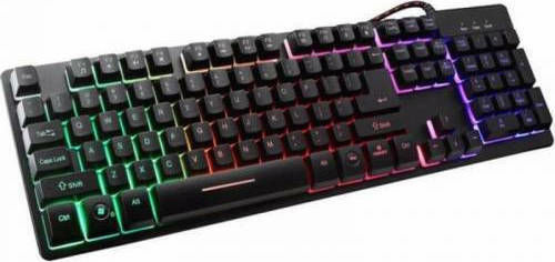 Factory ZYG-900 Gaming Πληκτρολόγιο με RGB φωτισμό (Αγγλικό US)