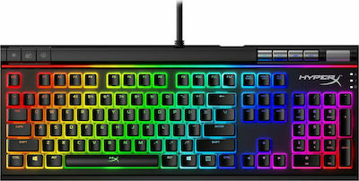 HyperX Alloy Elite 2 Gaming Μηχανικό Πληκτρολόγιο με HyperX Red διακόπτες και RGB φωτισμό (Αγγλικό US)