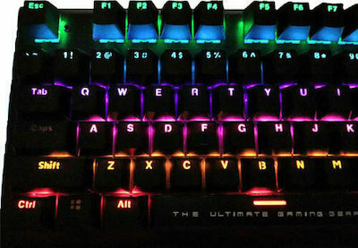 Armaggeddon MKA-3C Psychfalcon Gaming Μηχανικό Πληκτρολόγιο Tenkeyless με Outemu Blue διακόπτες και RGB φωτισμό (Αγγλικό US)